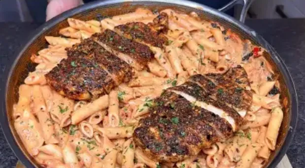 High Protein Peri Peri Chicken Pasta