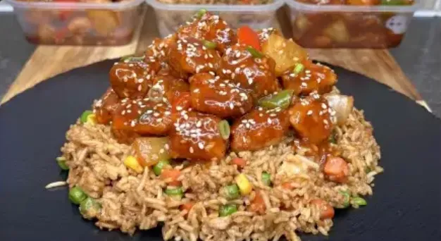 Sweet n Sour Chicken Fried Rice